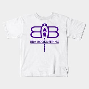 BBA Logo Purple Kids T-Shirt